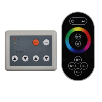 RF RGB Controller incl. touch remote control black