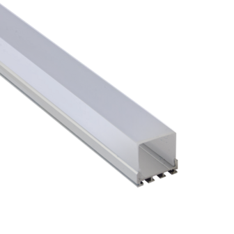 Aluminum Profile Surface Mounted 27mm 8 Micron 3M