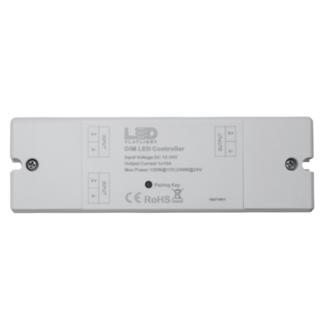 Controller set Mono, remote control + controller | 12/24V | 1 x 10A | 1 zone